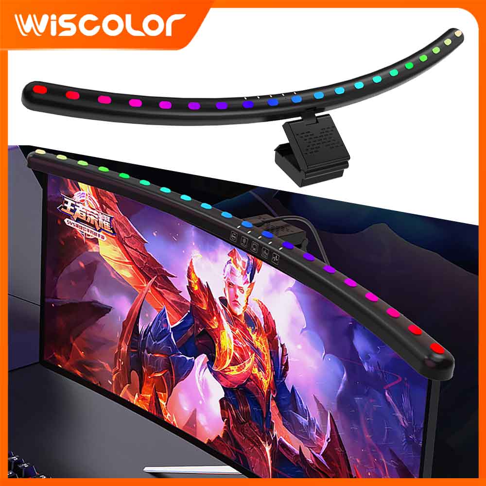 Desk Setup Pc - ไฟ RGB แบบแท่งสำหรับจอภาพ สมาร์ท Wifi ตกแต่งห้อง