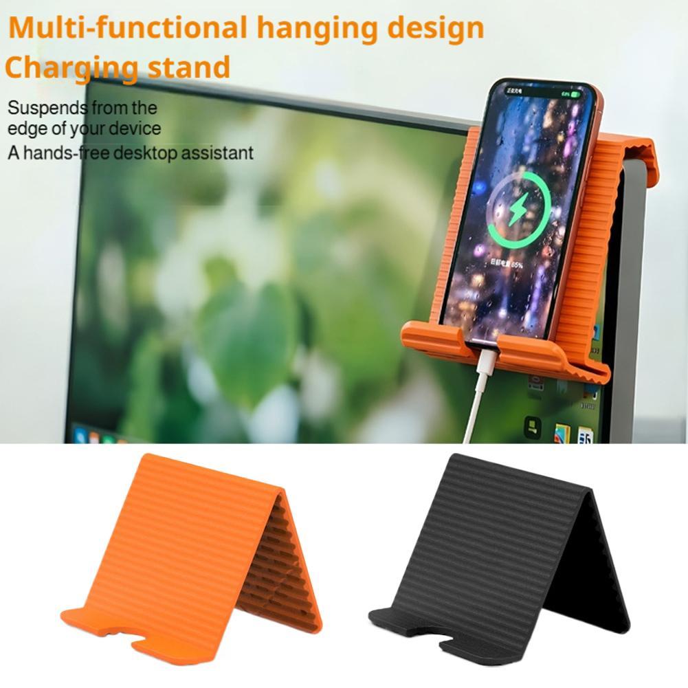 Dual Phone Holder - ที่วางโทรศัพท์มือถือซิลิโคนแบบพกพา ขาตั้งแบบยืดหยุ่นได้ ปรับรูปทรงได้อิสระ ปรับมุมได้หลายมุม ใช้ได้กับแท็บเล็ตและโทรศัพท์มือถือ
