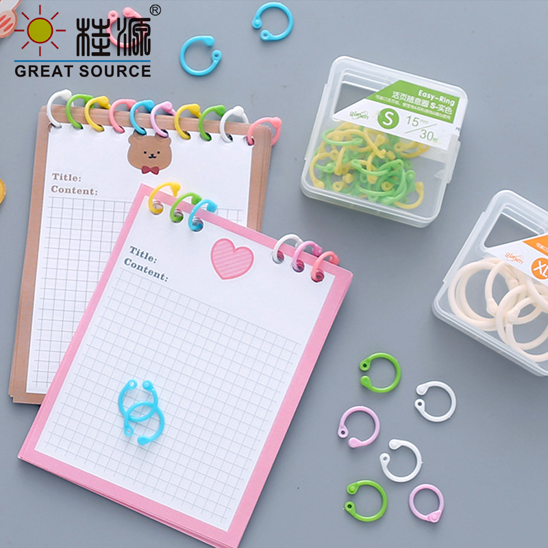 Ring Binder Box - แฟ้มห่วงหลากสี Makeasy ขนาด 15-30 มม. สำหรับทำอัลบั้ม