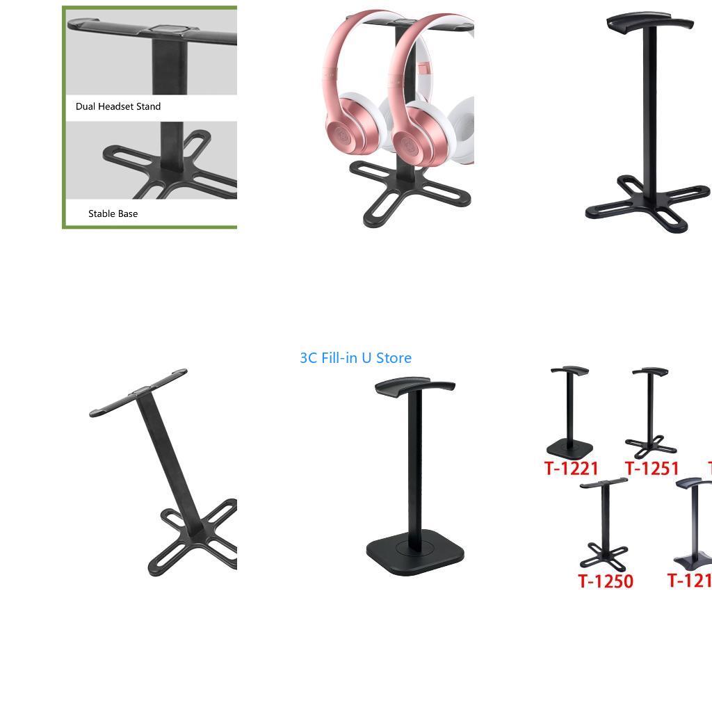 Desk Setup Headphones - ขาตั้งหูฟังแบบปรับได้ G8TA สำหรับโต๊ะ กรอบอลูมิเนียมที่ปลอดภัย ติดตั้งง่าย สไตล์มินิมอล