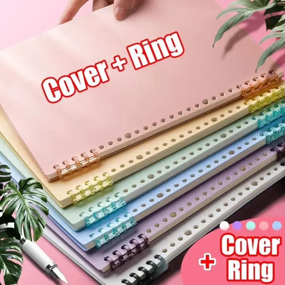 Ring Binder Box - ปกสมุดแบบหลวม 4 ชิ้น ขนาด A4 A5