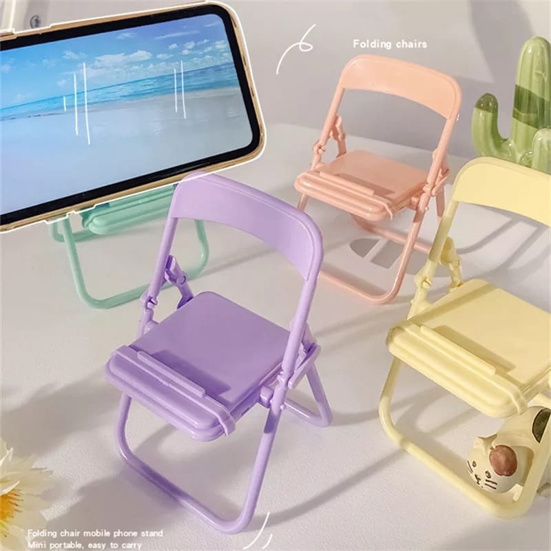 Desk Setup Home - ที่วางโทรศัพท์รูปทรงเก๋ไก๋ ที่วางโทรศัพท์แบบตั้งโต๊ะอเนกประสงค์ สำหรับตกแต่งโต๊ะทำงาน อุปกรณ์เสริมสำนักงานและบ้าน