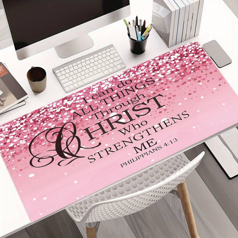 Desk Setup Art - แผ่นรองเมาส์ลายมังกรเมฆเหล็กดัด ดีไซน์แปลกตา ขนาดใหญ่ ใช้ได้กับโต๊ะทำงาน เกมมิ่ง ออฟฟิศ