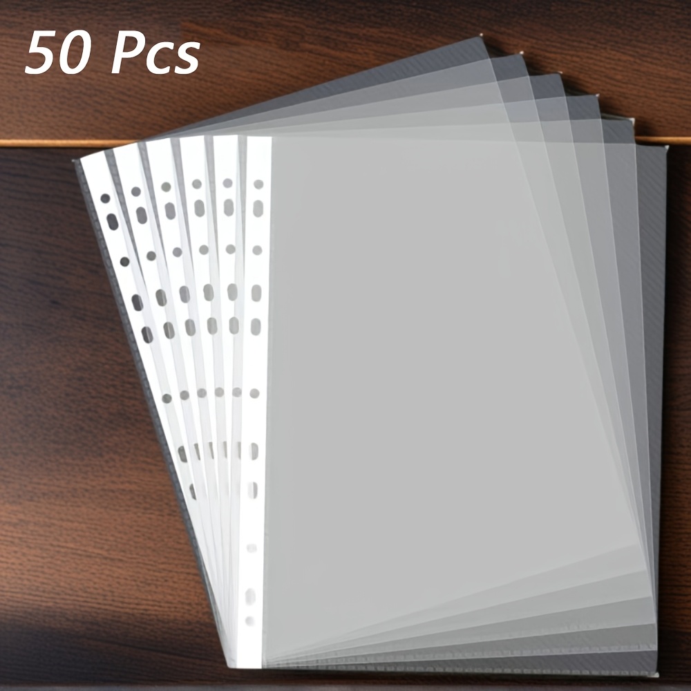 Ring Binder Box - แฟ้มพลาสติกใส A4 50 ชิ้น - แฟ้ม