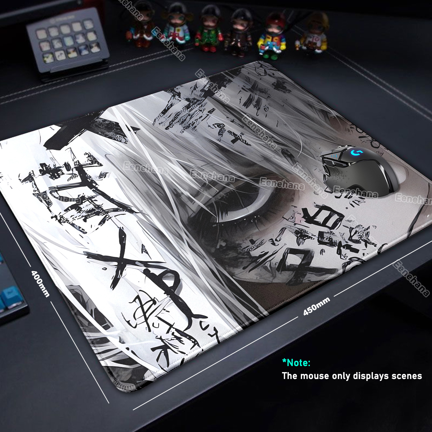 แผ่นรองเมาส์ลายการ์ตูนสาวอนิเม - Desk Setup Accessories Aesthetic บทวิจารณ์และราคา