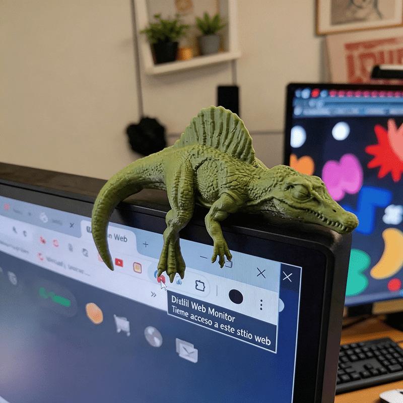 โมเดลไทแรนโนซอรัส เร็กซ์ น่ารั - Setup Desk Monitor บทวิจารณ์และราคา