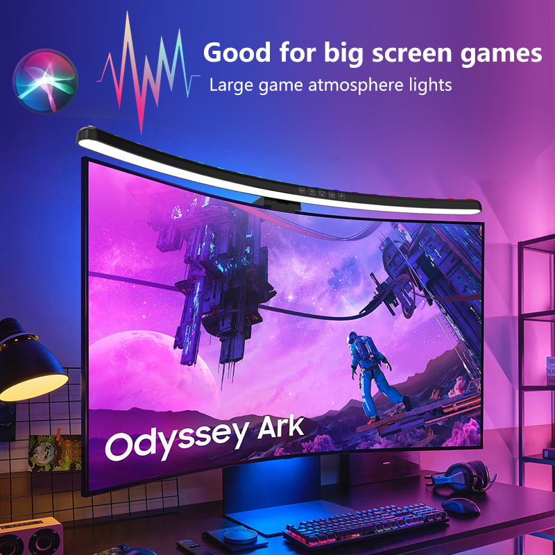 ไฟ RGB แบบแท่งสำหรับจอภาพ สมาร - Desk Setup Pc บทวิจารณ์และราคา