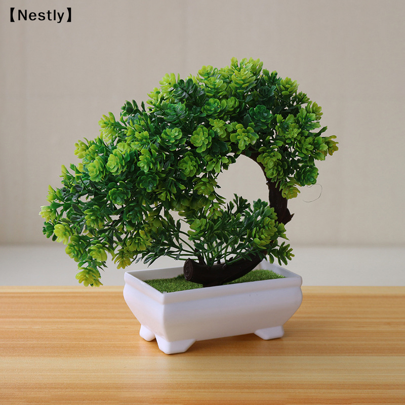 ต้นบอนไซปลอม ต้นไม้ประดิษฐ์ ขอ - Plant Pot Small Desk บทวิจารณ์และราคา