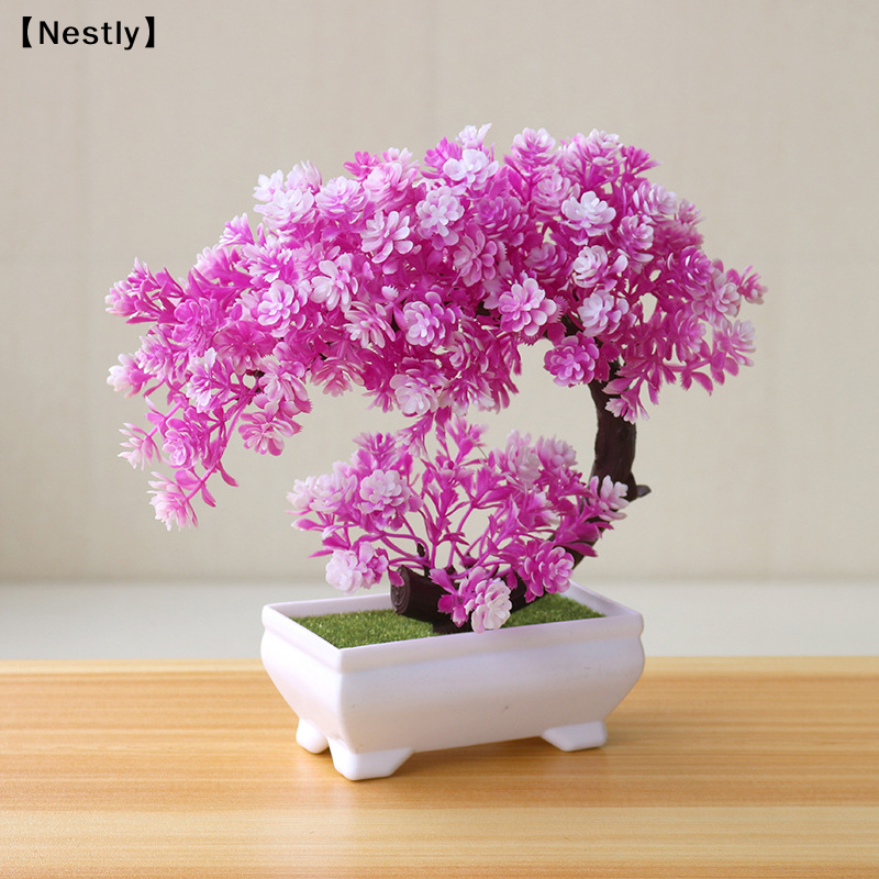 ต้นบอนไซปลอม ต้นไม้ประดิษฐ์ ขอ - Plant Pot Small Desk บทวิจารณ์และราคา