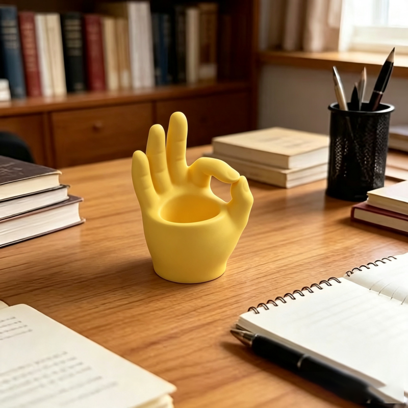 ภาชนะเก็บของรูปสัญลักษณ์ OK, ก - Plant Pot Small Desk บทวิจารณ์และราคา
