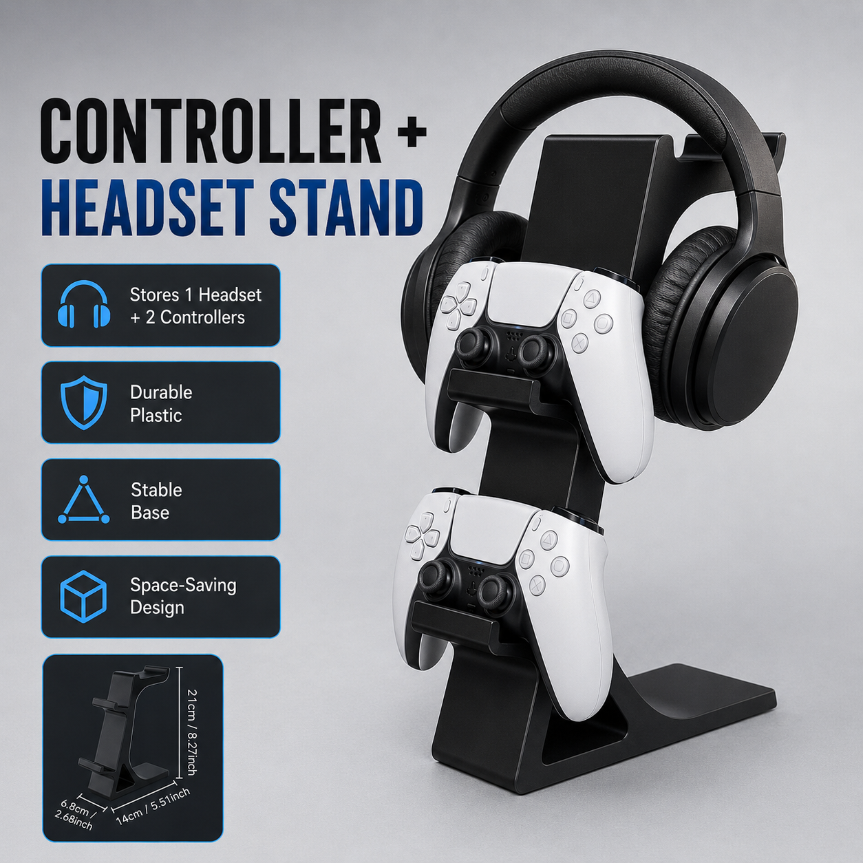 ขาตั้งคอนโทรลเลอร์เกม ที่วางหู - Desk Setup Headphones บทวิจารณ์และราคา