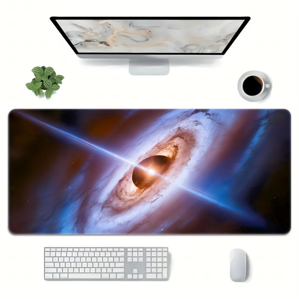 แผ่นรองโต๊ะทำงานรูปทรงสี่เหลี่ - Desk Setup Art บทวิจารณ์และราคา