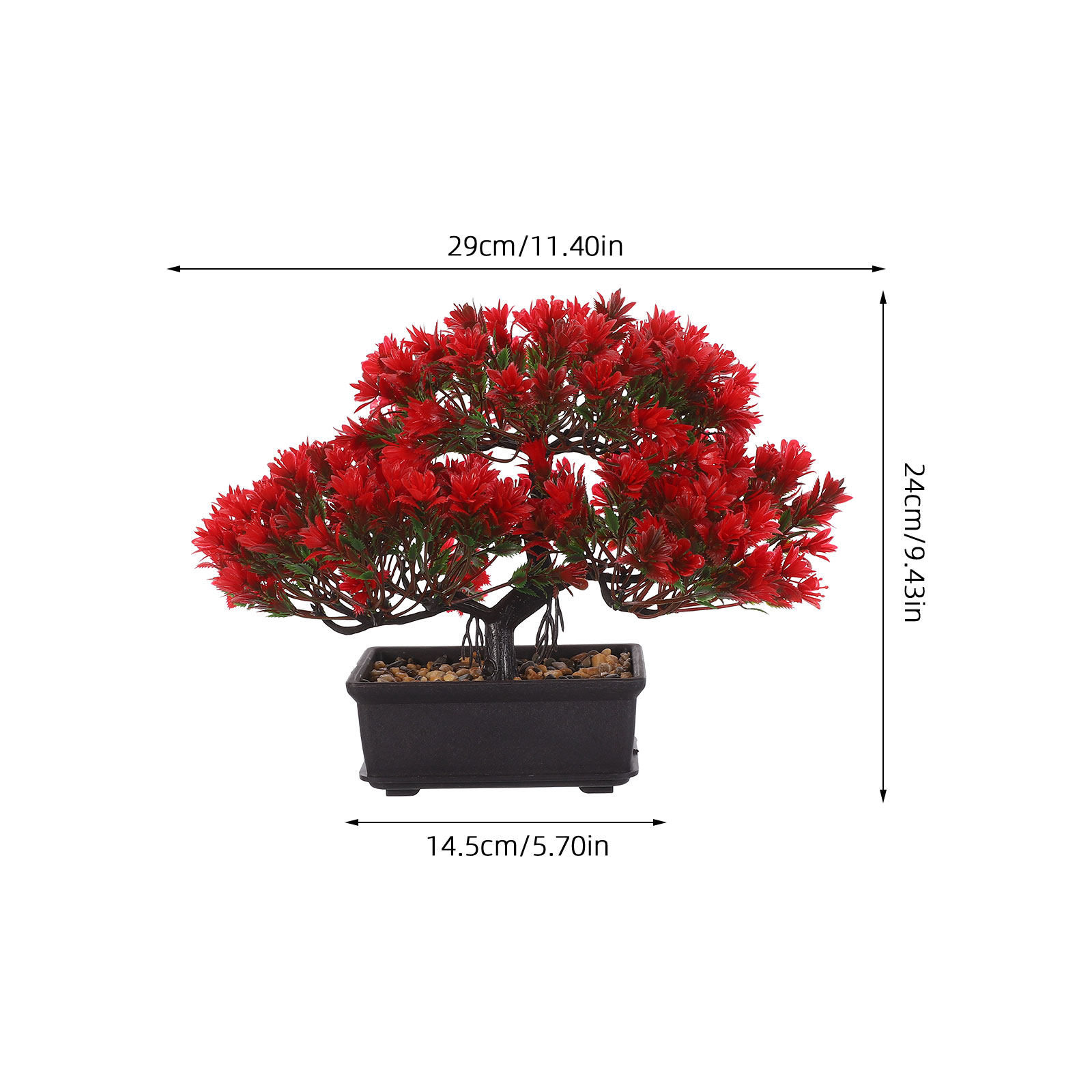 ต้นบอนไซเทียมพลาสติกขนาดเล็ก ก - Plant Pot Small Desk บทวิจารณ์และราคา