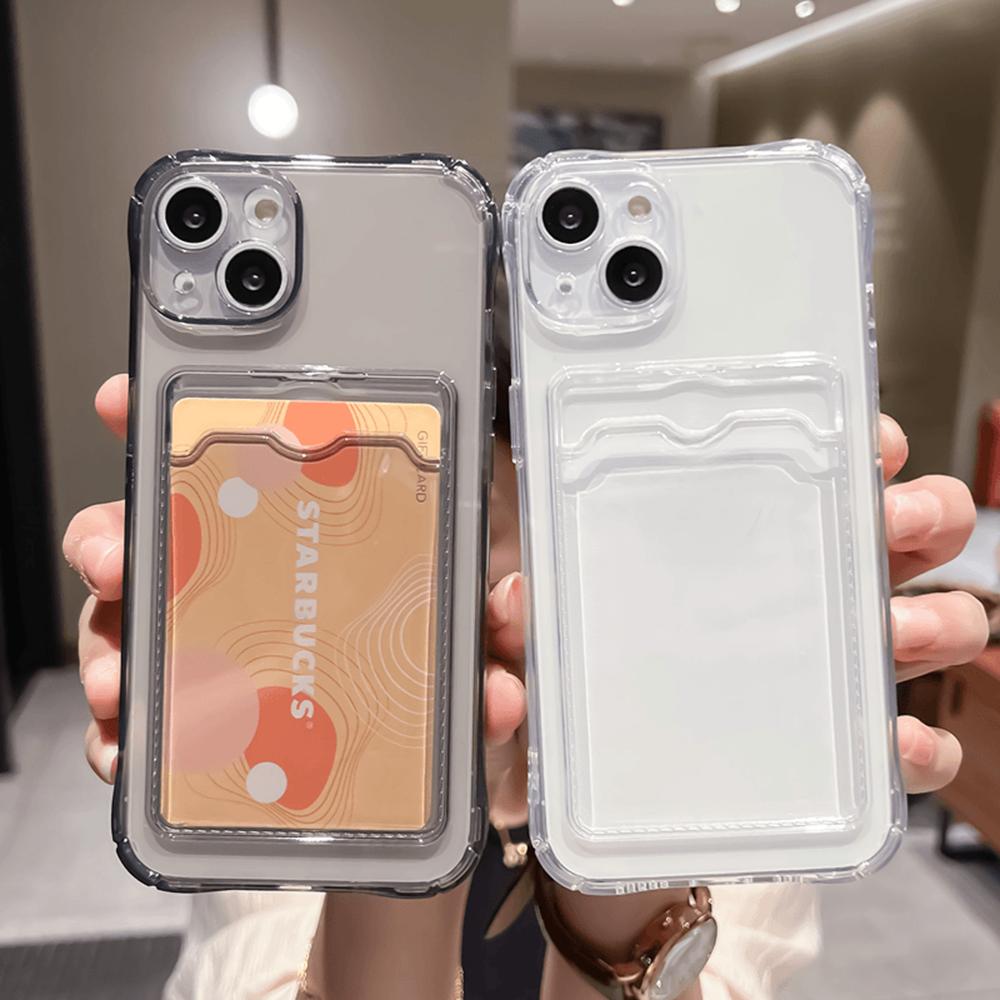 เคสใสใส่บัตรสำหรับ iPhone 17 p - Dual Phone Holder บทวิจารณ์และราคา