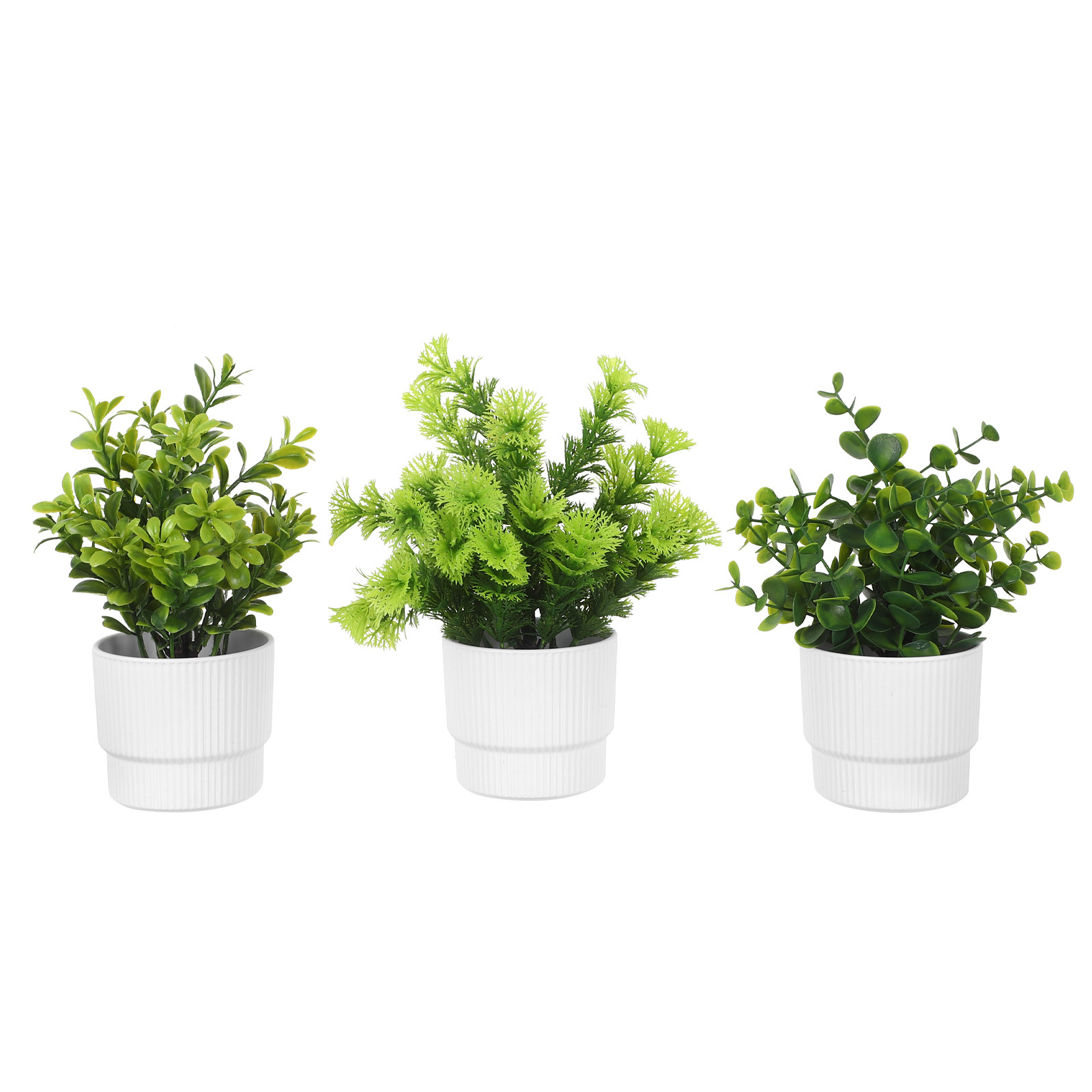 ต้นยูคาลิปตัสจำลองขนาดเล็ก 3 ช - Plant Pot Small Desk บทวิจารณ์และราคา
