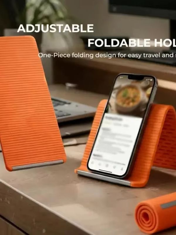 ที่วางโทรศัพท์ซิลิโคนแบบพับได้ - Dual Phone Holder บทวิจารณ์และราคา