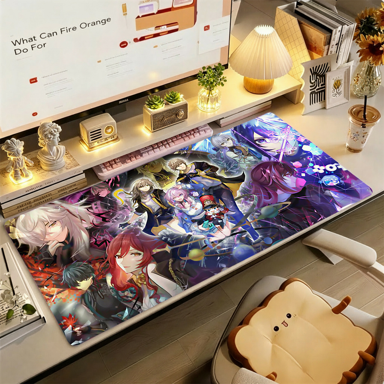 แผ่นรองเมาส์สำหรับเล่นเกม, แผ่ - Desk Setup Art บทวิจารณ์และราคา