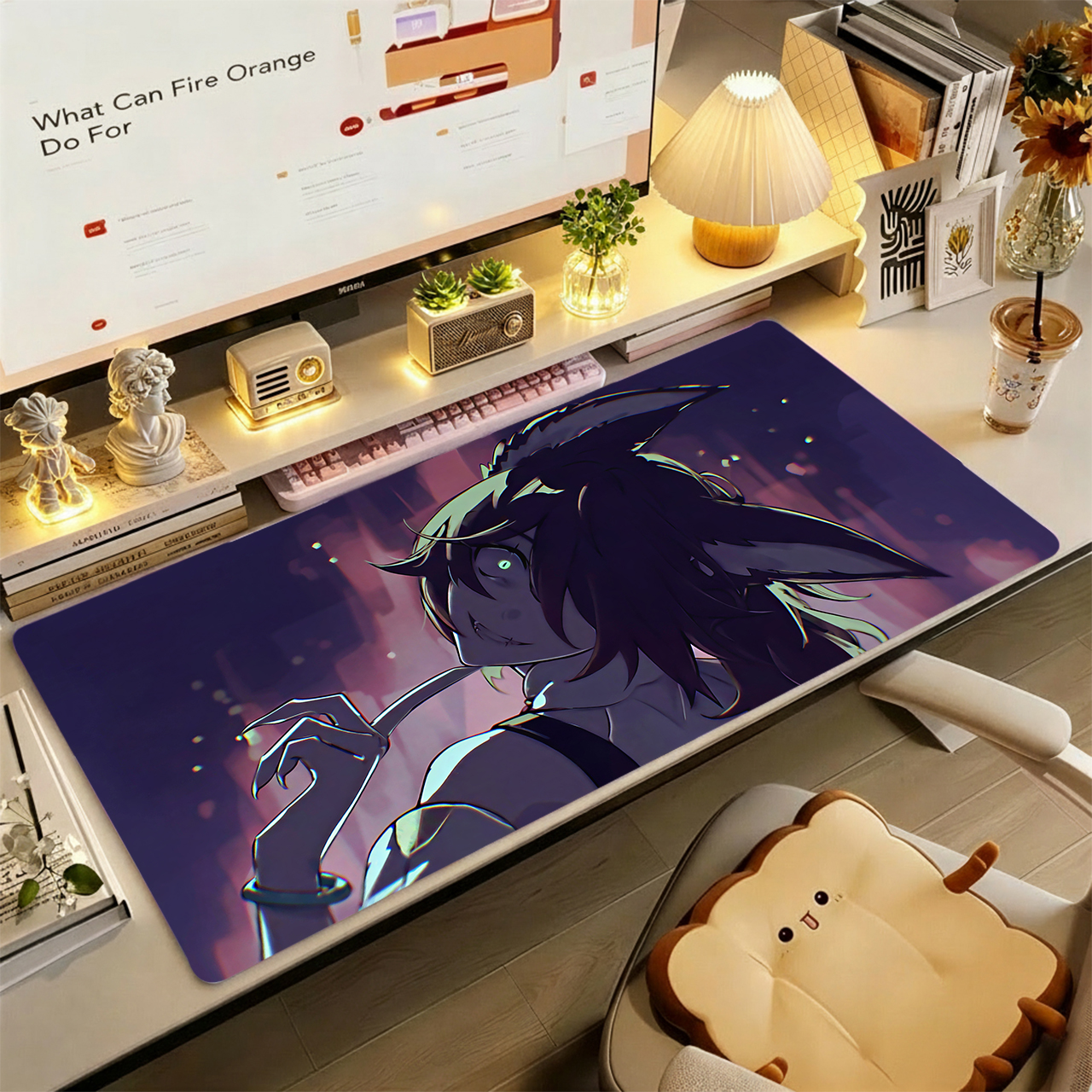 แผ่นรองเมาส์สำหรับเล่นเกม, แผ่ - Desk Setup Art บทวิจารณ์และราคา
