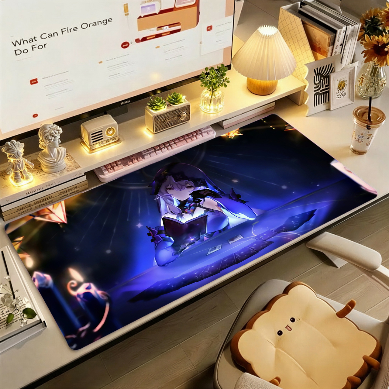 แผ่นรองเมาส์สำหรับเล่นเกม, แผ่ - Desk Setup Art บทวิจารณ์และราคา