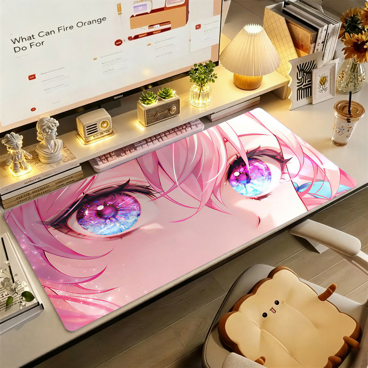 แผ่นรองเมาส์สำหรับเล่นเกม, แผ่ - Desk Setup Art บทวิจารณ์และราคา