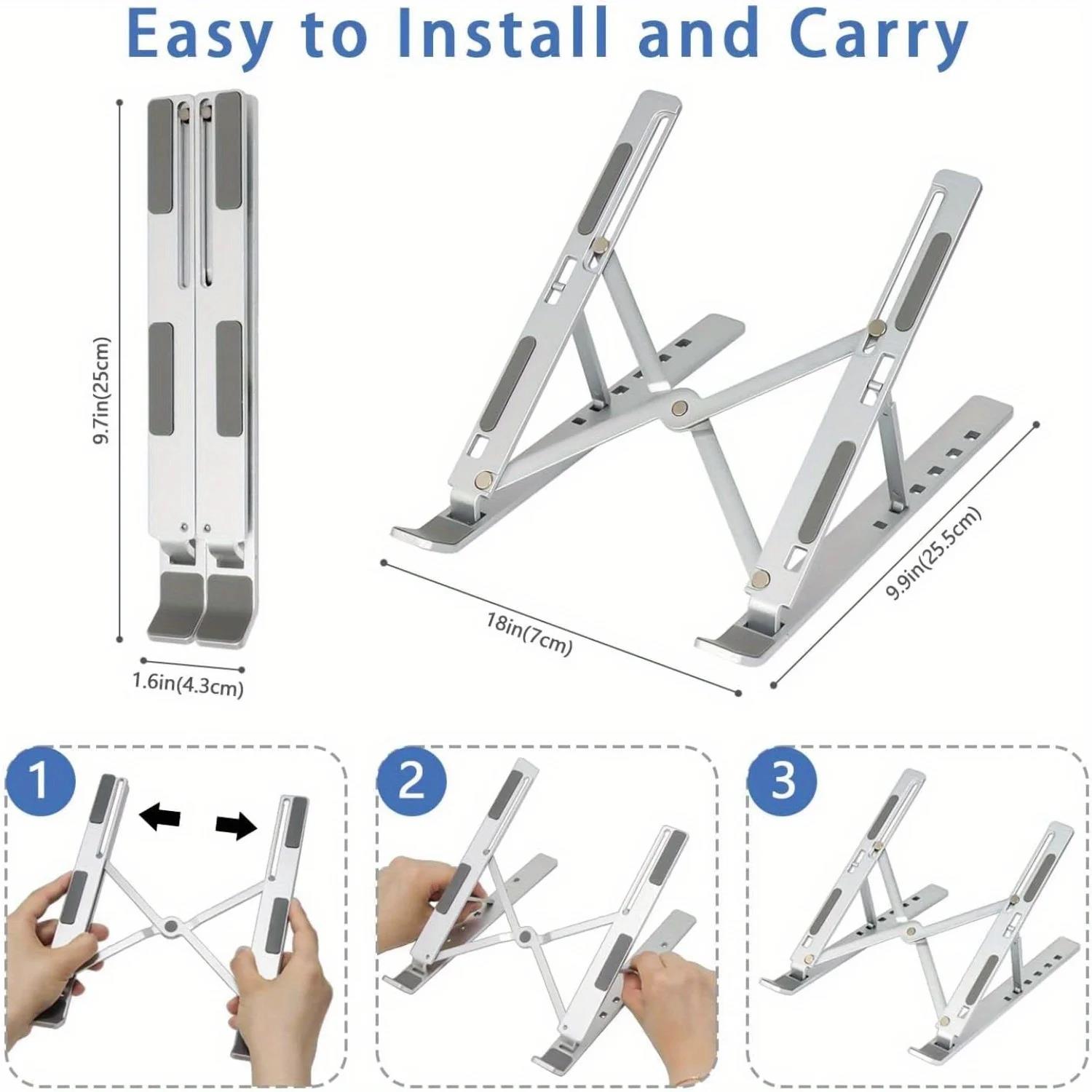 ขาตั้งโน้ตบุ๊กแบบตั้งโต๊ะ ช่วย - Desk Setup Macbook บทวิจารณ์และราคา