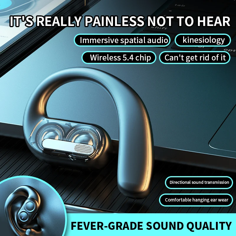 หูฟังไร้สายบลูทูธชุดหูฟังเปิดเ - Headphone Hook Under บทวิจารณ์และราคา