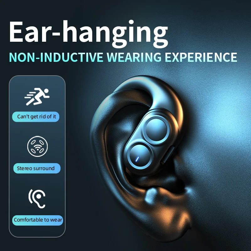 หูฟังไร้สายบลูทูธชุดหูฟังเปิดเ - Headphone Hook Under บทวิจารณ์และราคา