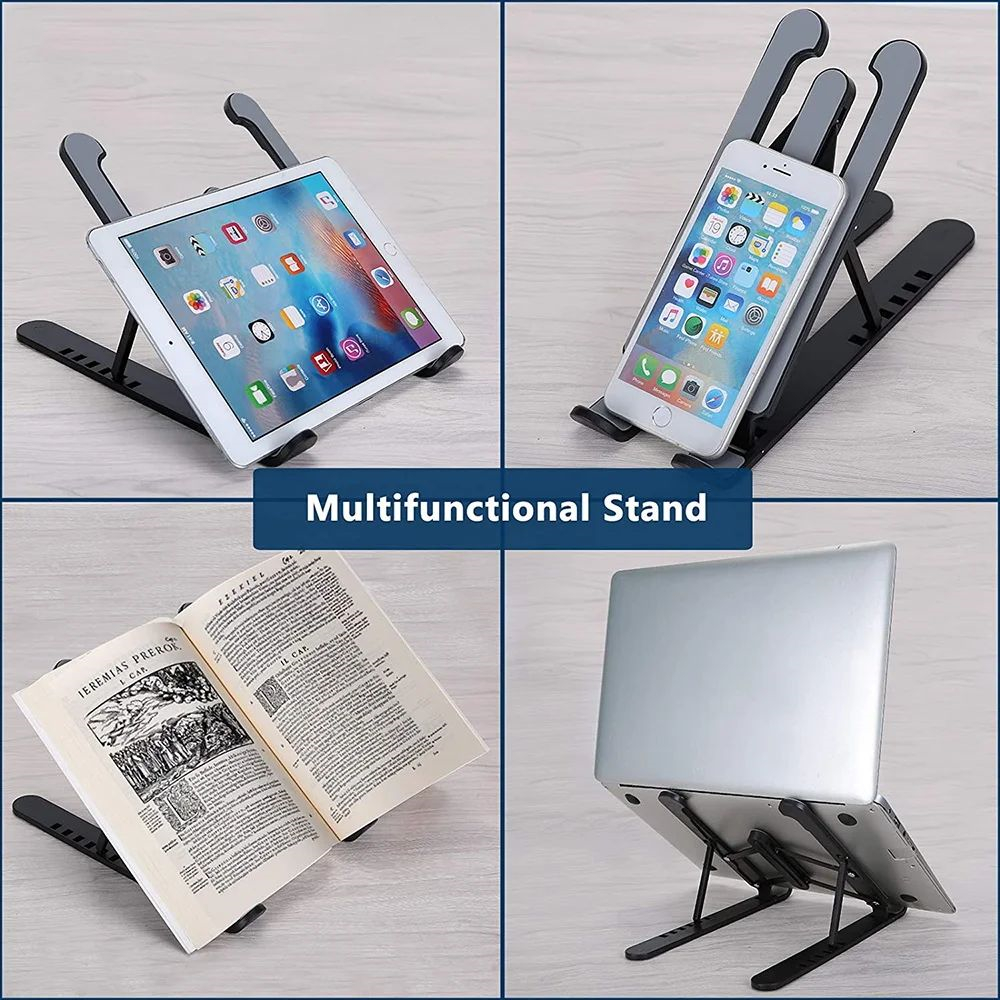 ขาตั้งแล็ปท็อปแบบพับได้ปรับโน้ - Desk Setup Macbook บทวิจารณ์และราคา