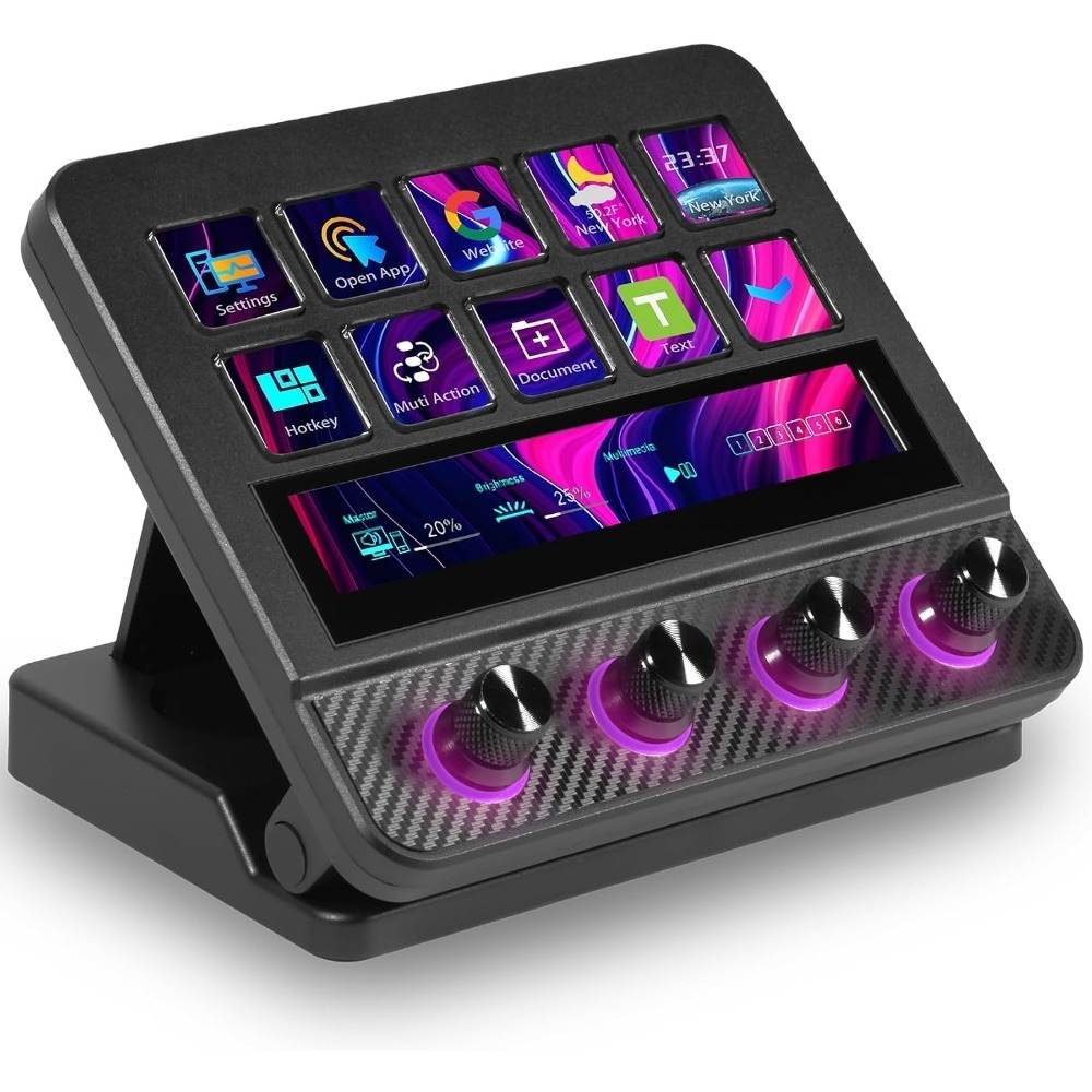แป้นมาโครคีย์บอร์ดแบบตั้งโปรแก - Desk Setup Streaming บทวิจารณ์และราคา