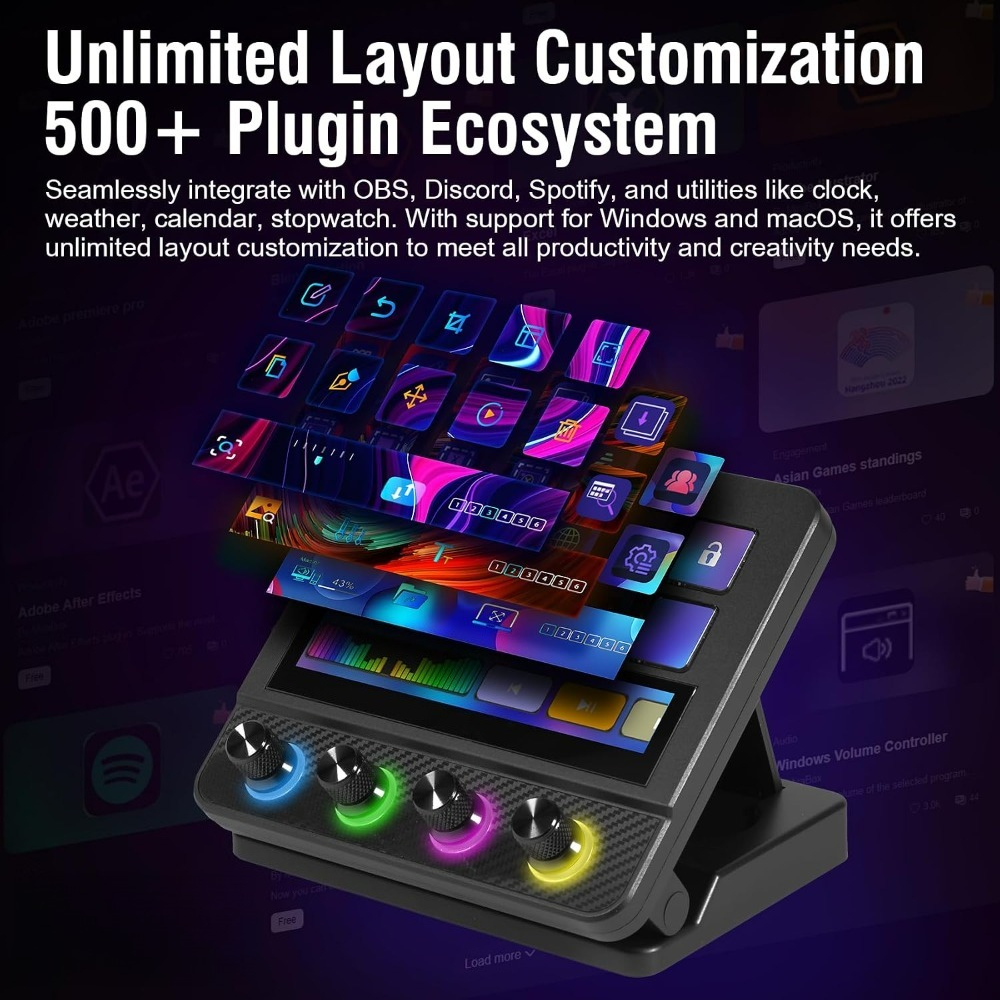 แป้นมาโครคีย์บอร์ดแบบตั้งโปรแก - Desk Setup Streaming บทวิจารณ์และราคา