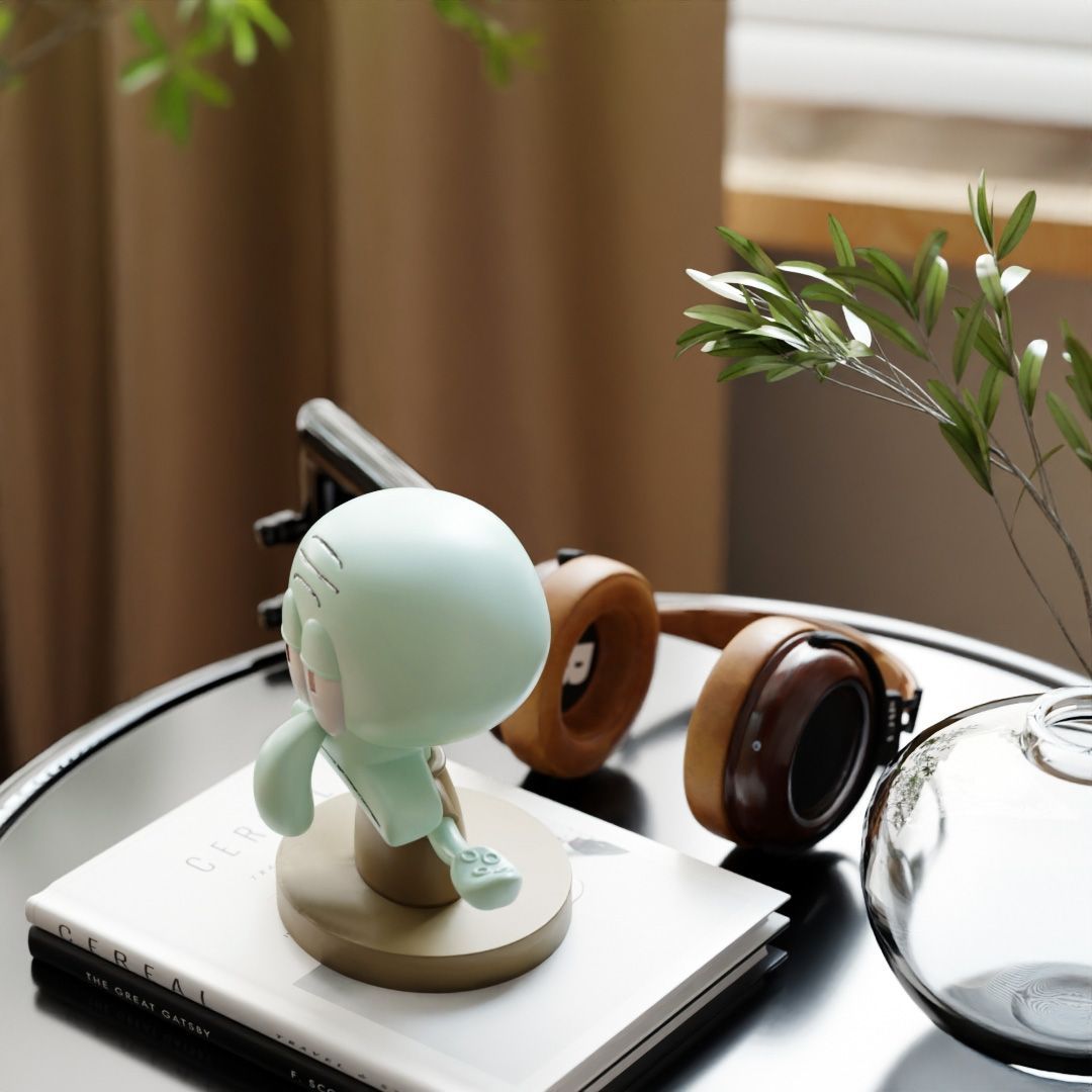 ที่วางหูฟังการ์ตูนสพันจ์บ็อบ ส - Headphone Hook Under บทวิจารณ์และราคา