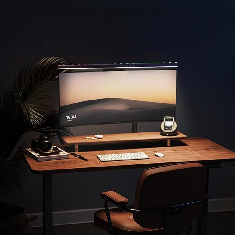 โคมไฟตั้งโต๊ะแบบแขวนจอ LED - ป - Desk Setup Home บทวิจารณ์และราคา