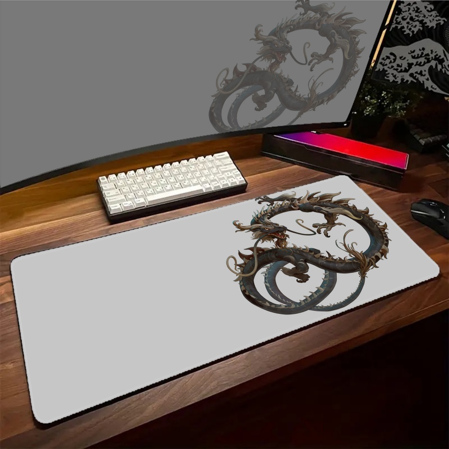 แผ่นรองเมาส์สีดำ ONI ขนาดใหญ่  - Desk Setup Art บทวิจารณ์และราคา