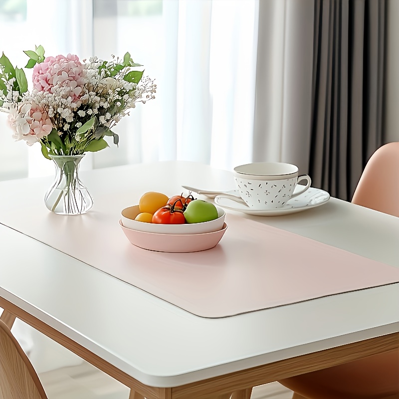 แผ่นรองเมาส์หนัง PU ขนาดใหญ่ 1 - Desk Setup Clean บทวิจารณ์และราคา