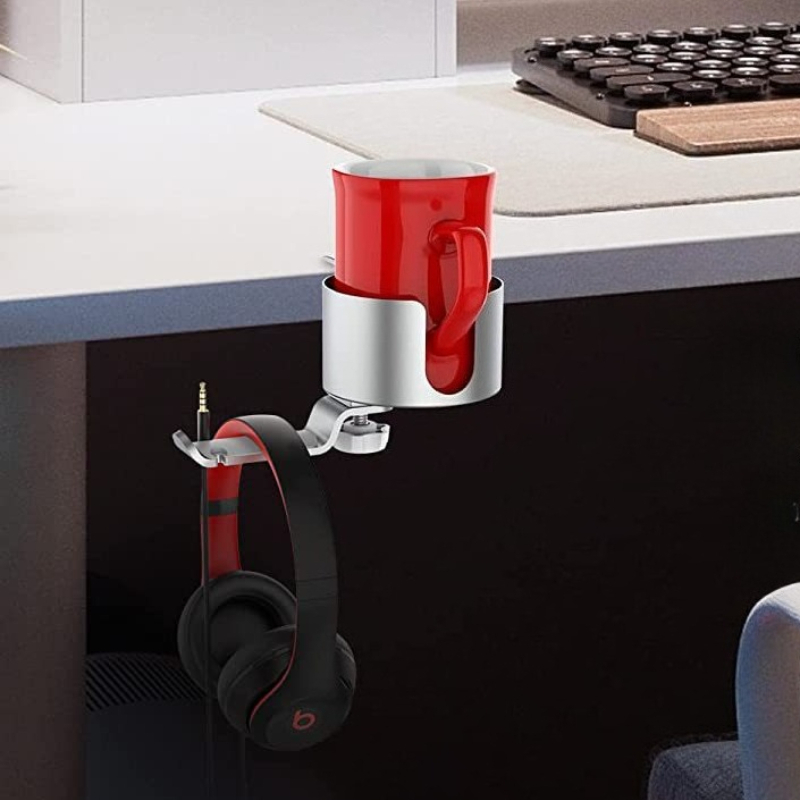 360 °   ที่วางแก้วแบบหมุนได้ ท - Desk Setup Headphones บทวิจารณ์และราคา