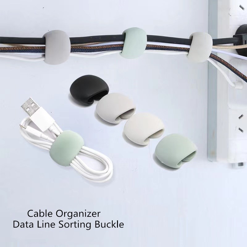 10/5/1PCS ที่เก็บสายเคเบิลอเนก - Headphone Hook Under บทวิจารณ์และราคา