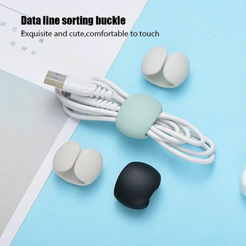 10/5/1PCS ที่เก็บสายเคเบิลอเนก - Headphone Hook Under บทวิจารณ์และราคา