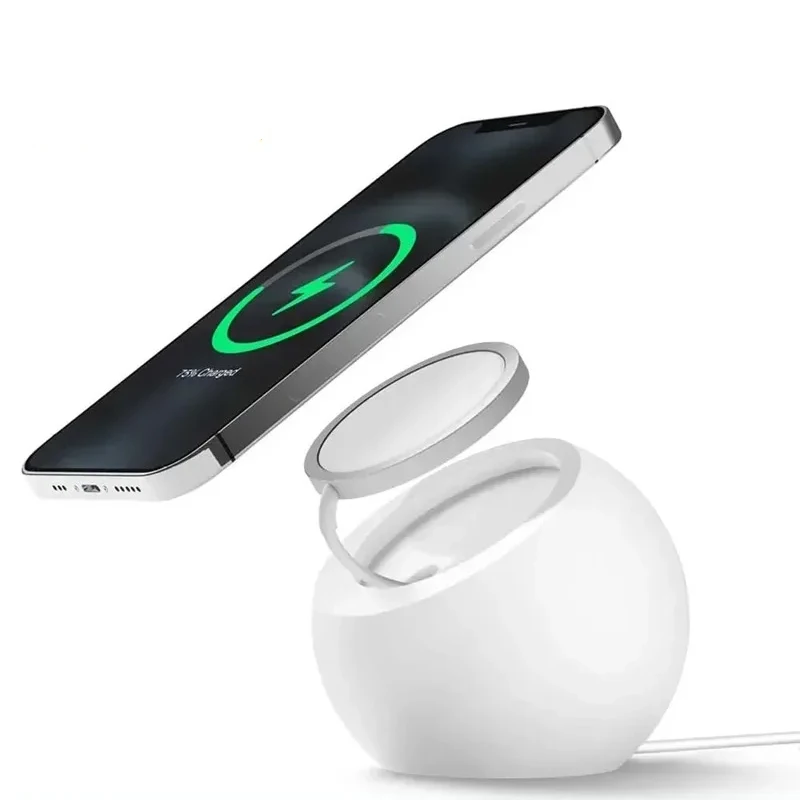 แม่เหล็กไร้สายชาร์จโต๊ะ Ball S - Desk Setup Apple บทวิจารณ์และราคา