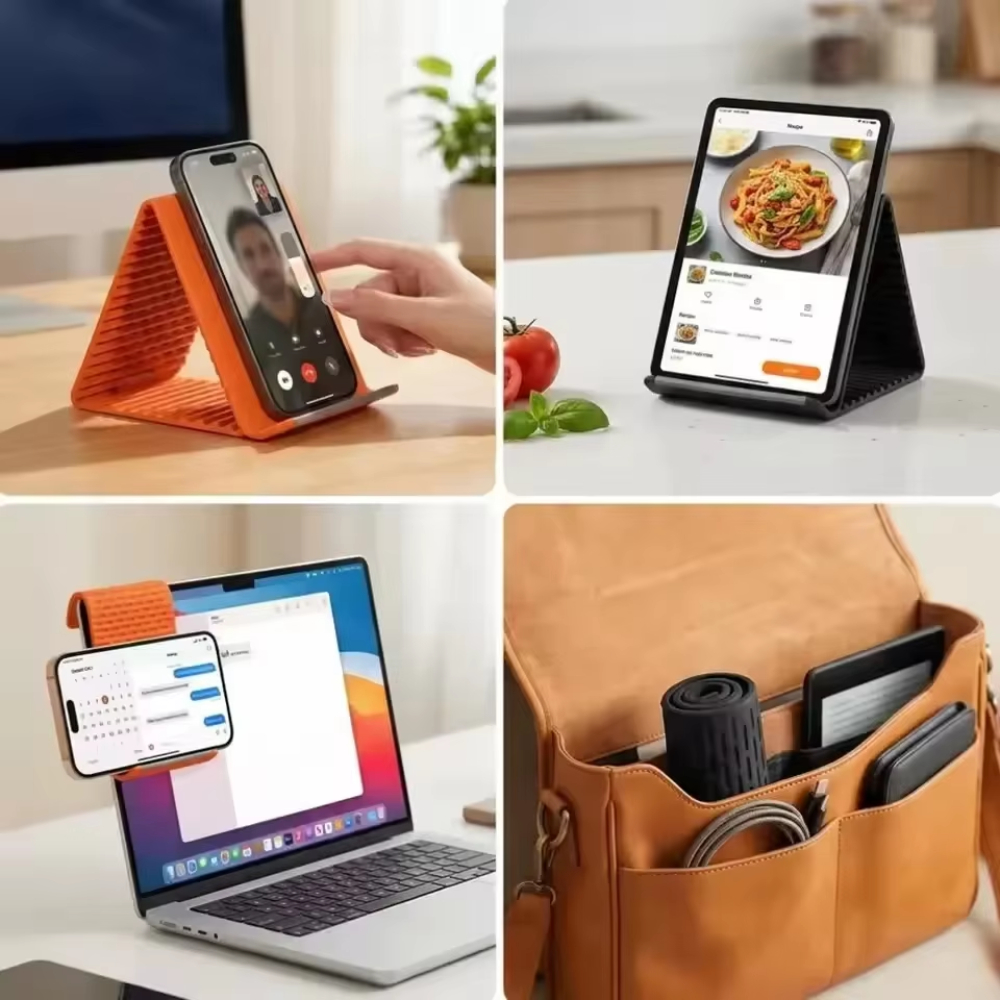 ที่วางโทรศัพท์ซิลิโคนแบบพับได้ - Desk Setup Apple บทวิจารณ์และราคา