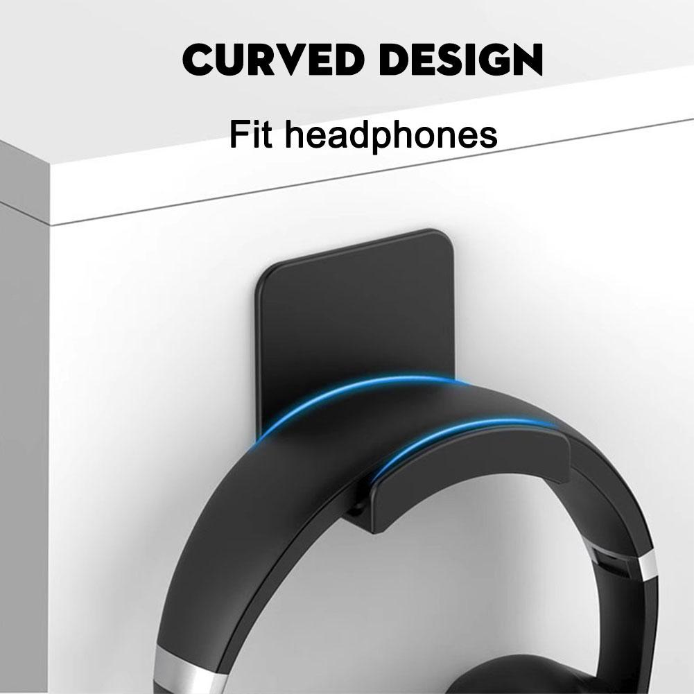 2 ชิ้น ที่วางหูฟังแบบติดผนังพล - Headphone Hook Under บทวิจารณ์และราคา