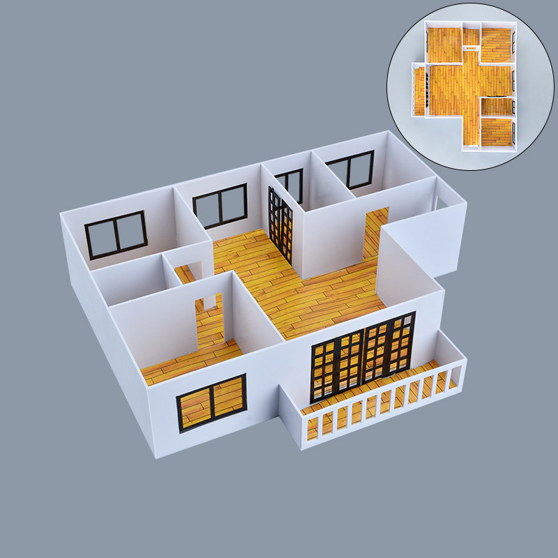 ชุดแบบจำลองตกแต่งภายในไดโอรามา - Desk Setup Design บทวิจารณ์และราคา