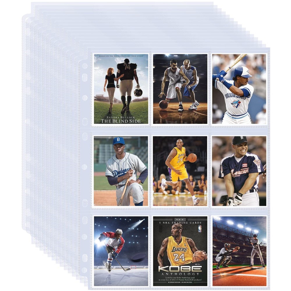 แผ่นใส่การ์ดสะสมแบบ 9 ช่อง 50  - Ring Binder Box บทวิจารณ์และราคา