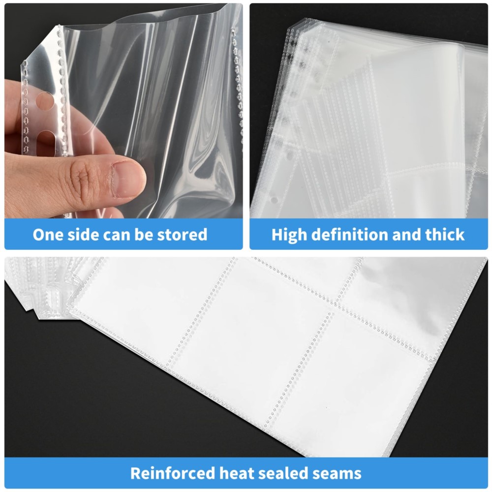 แผ่นใส่การ์ดสะสมแบบ 9 ช่อง 50  - Ring Binder Box บทวิจารณ์และราคา