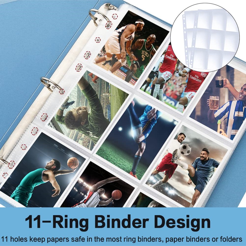 แผ่นใส่การ์ดสะสมแบบ 9 ช่อง 50  - Ring Binder Box บทวิจารณ์และราคา