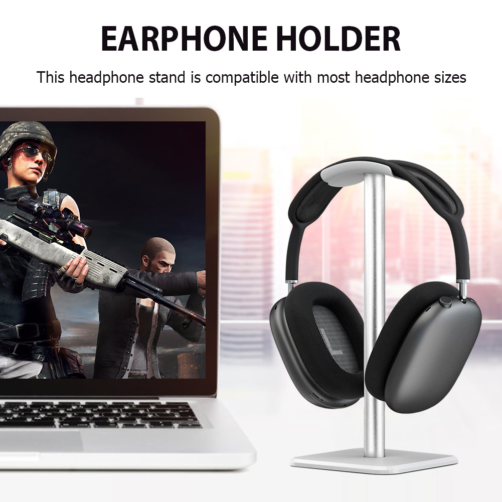 ชั้นวางหูฟังอลูมิเนียมอัลลอยด์ - Headphone Hook Under บทวิจารณ์และราคา
