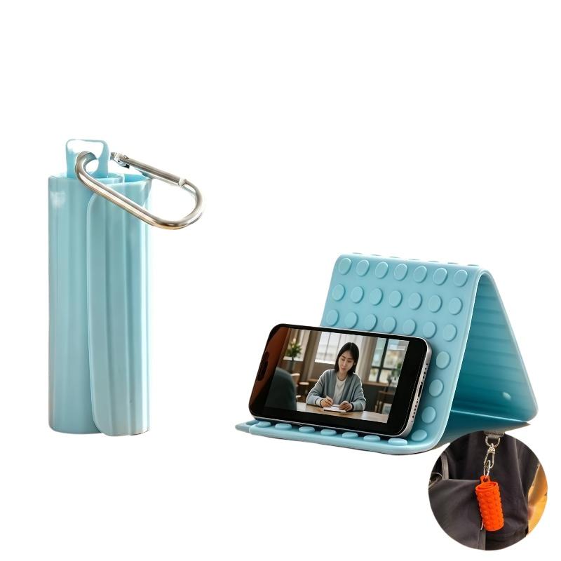 ขาตั้งโทรศัพท์ซิลิโคนแบบพับได้ - Dual Phone Holder บทวิจารณ์และราคา