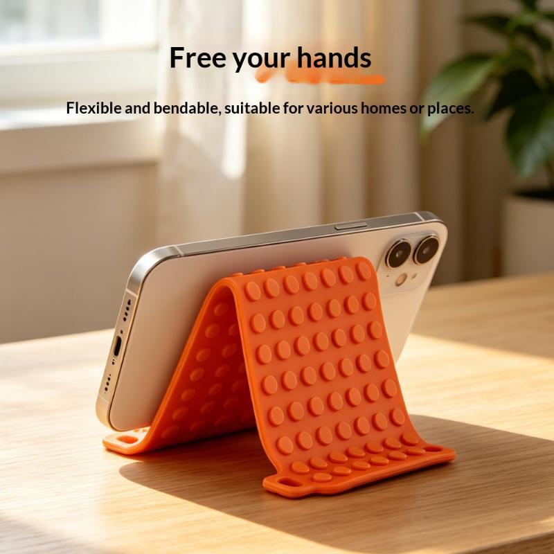 ขาตั้งโทรศัพท์ซิลิโคนแบบพับได้ - Dual Phone Holder บทวิจารณ์และราคา