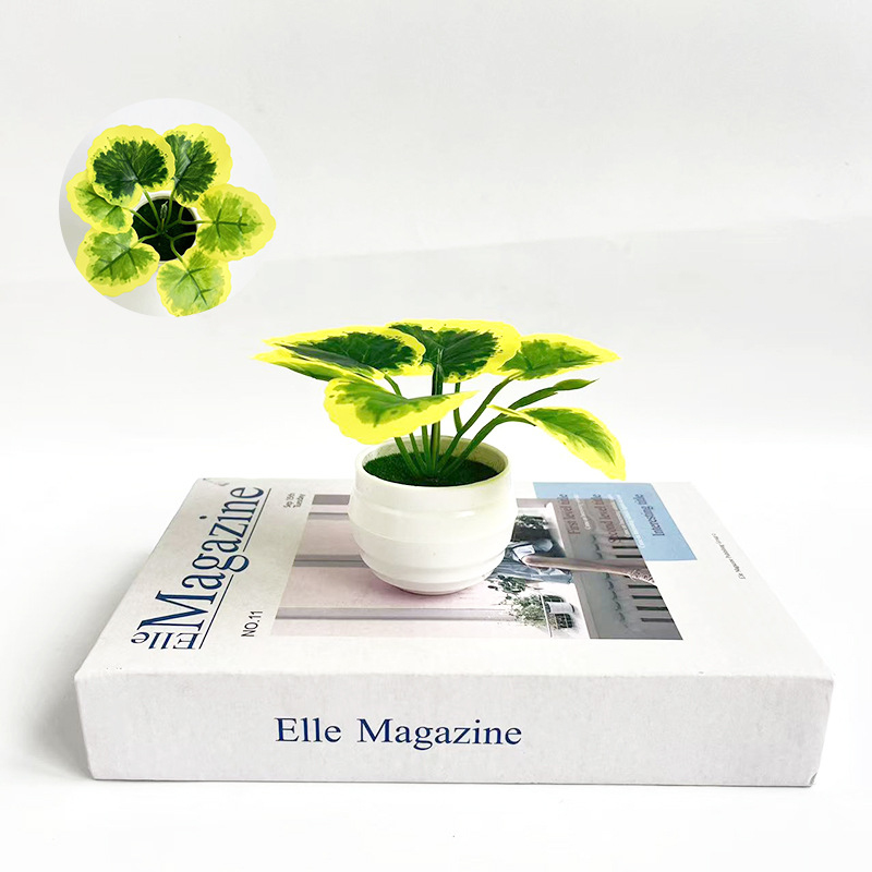 ต้นไม้ประดิษฐ์สีเขียวในกระถางข - Plant Pot Small Desk บทวิจารณ์และราคา