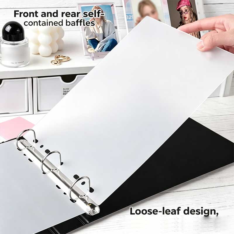 สมุดใส่การ์ดรูปภาพแบบ A5 ขนาด  - Ring Binder Box บทวิจารณ์และราคา