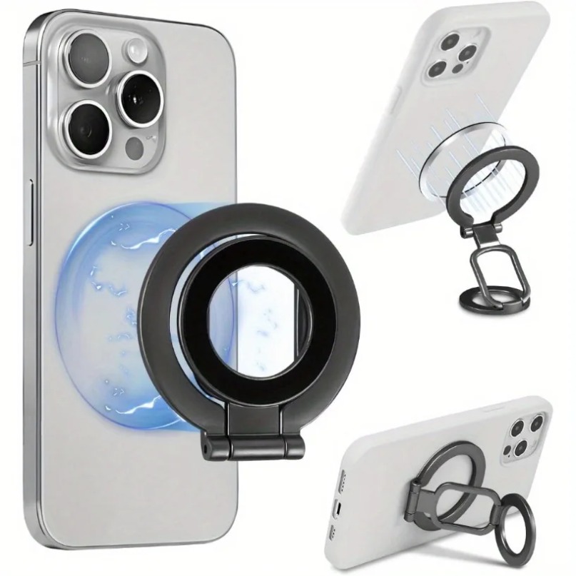 ที่วางโทรศัพท์แบบวงแหวนพับได้  - Dual Phone Holder บทวิจารณ์และราคา